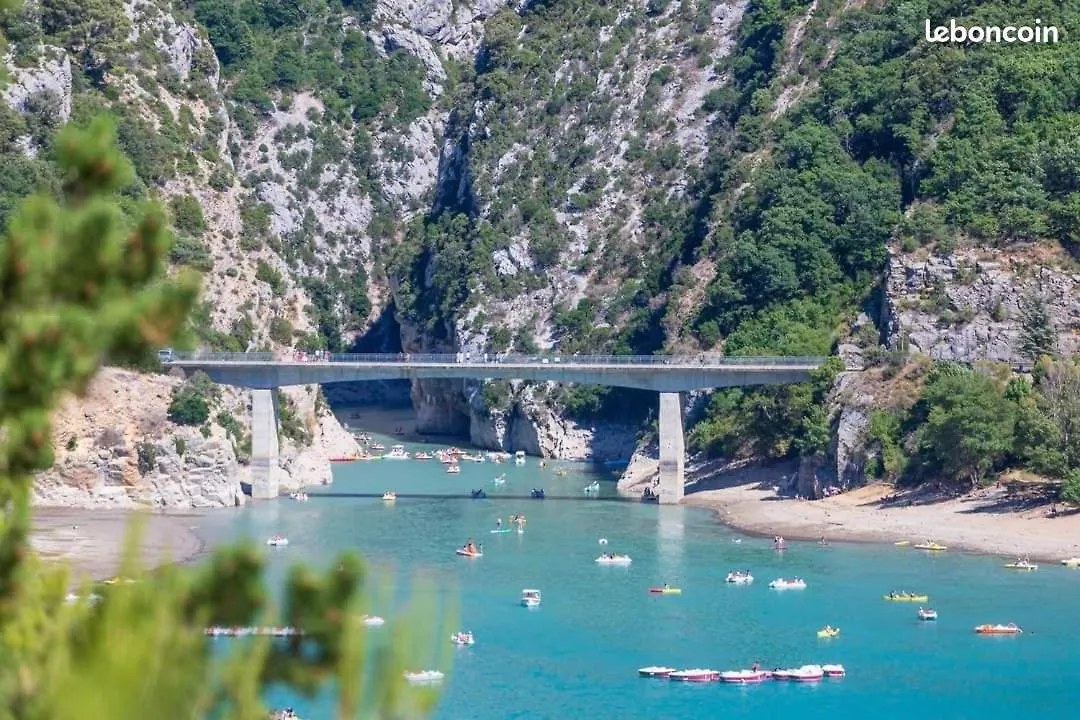 Apartment Camping Verdon: 3-Star Nature Retreat near Gorges & Lavender Fields Sainte-Croix-de-Verdon France